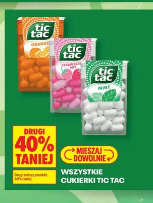 Cukierki Tic Tac Orange promocja w Biedronka