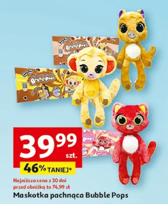 Maskotka pachnąca Bubble Pops promocja w Auchan