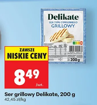 Ser grillowy promocja w Biedronka