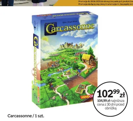 Gra planszowa Carcassonne promocja w Empik