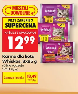 Karma dla kota Whiskas promocja w Biedronka