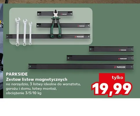 Zestaw listew magnetycznych Parkside promocja w Kaufland