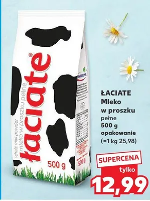 Mleko w proszku pełne promocja w Kaufland
