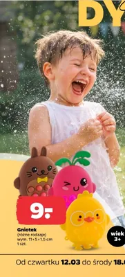 Gniotek, różne rodzaje promocja w Netto