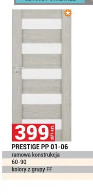 Drzwi Prestige Pp 01-06 promocja w Merkury Market