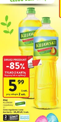 Olej rzepakowy promocja w Intermarche