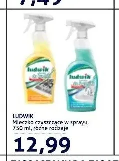 Mleczko czyszczące w sprayu Ludwik promocja w Blue Stop