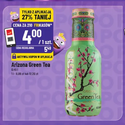 Herbata Arizona Green Tea promocja w POLOmarket