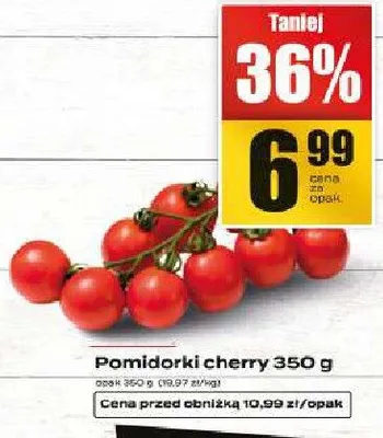 Pomidorki cherry promocja w Supeco