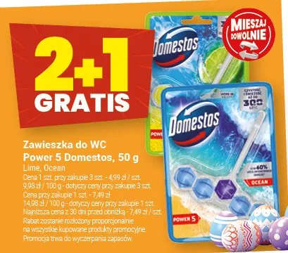 Zawieszka do WC Power 5 promocja w Twój Market