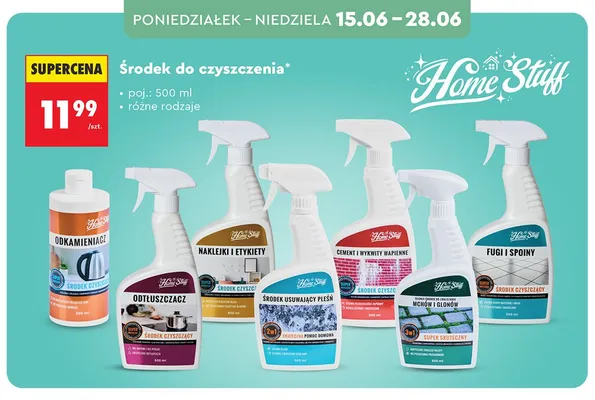 Środek do czyszczenia fug i spoin Home Stuff promocja w Biedronka