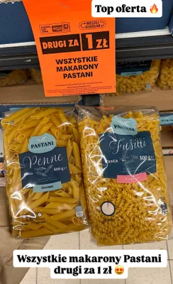 Makaron Fusilli promocja w Biedronka