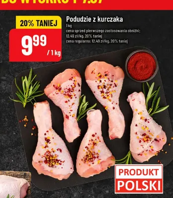 Podudzie z kurczaka promocja w POLOmarket