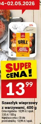 Szaszłyk wieprzowy z warzywami Białecki promocja w Twój Market