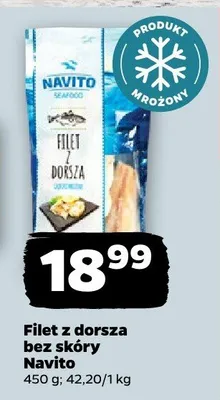 Filet z dorsza bez skóry promocja w Netto