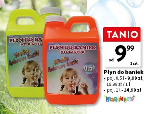 Płyn do baniek Norimpex promocja w Intermarche