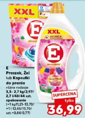 Proszek, żel lub kapsułki do prania różne rodzaje 3,3-2,7 kg/2,97l / 2,1 l/88/44 szt. opakowanie promocja w Kaufland