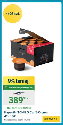 Kapsułki Tchibo Caffè Crema 4-pak 96 szt promocja w ERLI
