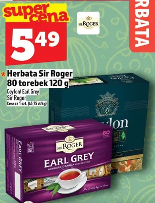 Herbata earl grey promocja w TOPAZ