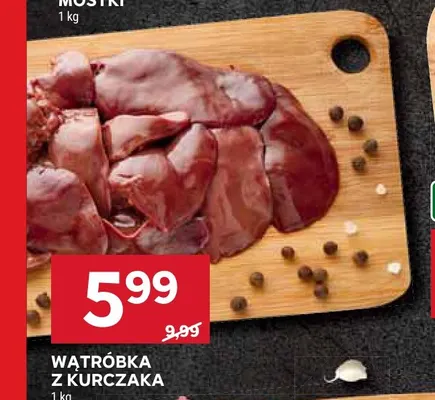 Wątróbka z kurczaka promocja w Stokrotka