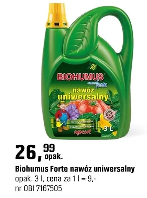 Nawóz uniwersalny promocja w OBI