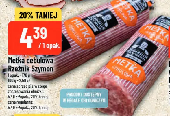 Metka cebulowa Rzeźnik Szymon promocja w POLOmarket