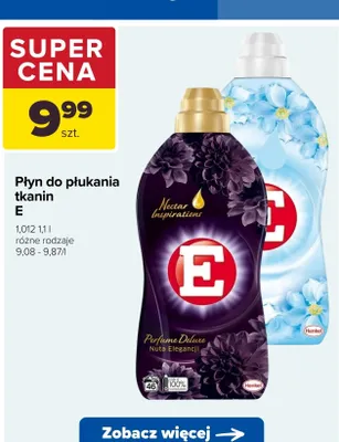 Płyn do płukania tkanin różne rodzaje promocja w Carrefour