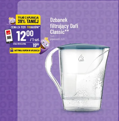 Dzbanek filtrujący Classic promocja w POLOmarket
