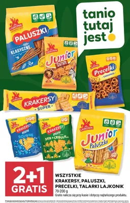 Paluszki klasyczne Lajkonik promocja w Stokrotka