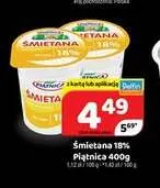Śmietana Piątnica 18% promocja w Delfin