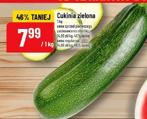Cukinia zielona promocja w POLOmarket