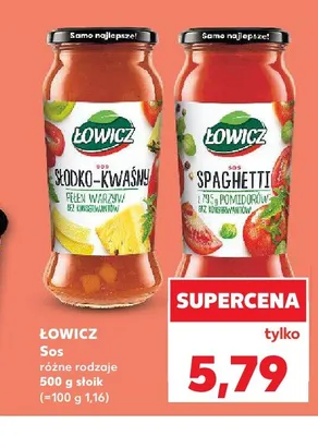 Sos Łowicz Słodko-Kwaśny promocja w Kaufland