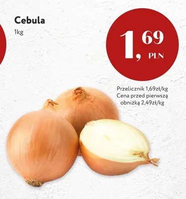 Cebula promocja w Market Point