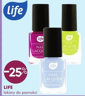 Lakiery LIFE do paznokci promocja w Makro