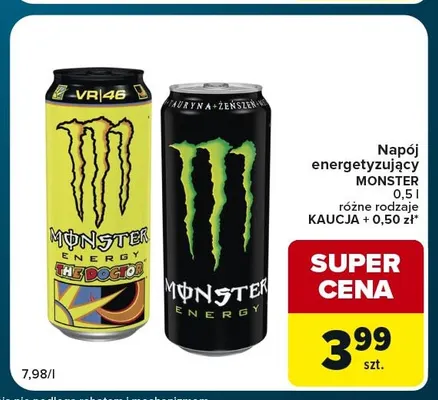 Napój energetyzujący Monster The Doctor promocja w Globi
