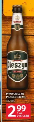 Piwo Cieszyn Pilsner promocja w Selgros