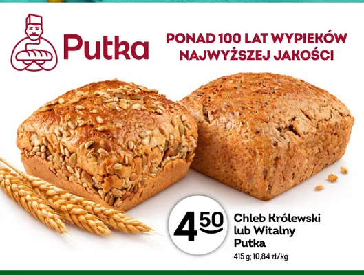 Chleb Witalny Putka promocja w Żabka