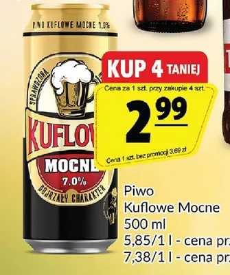 Piwo Kuflowe Mocne promocja w Prim Market