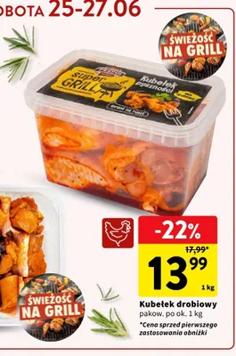 Kubełek drobiowy Pekpol promocja w Intermarche