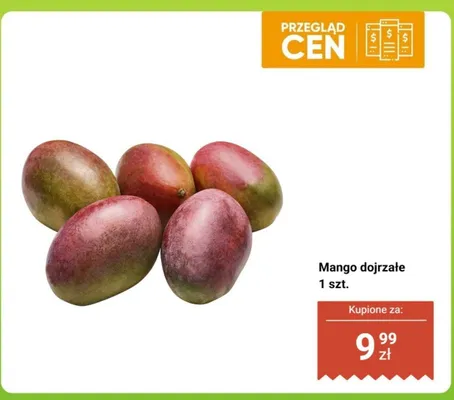 Mango dojrzałe 1 szt. promocja w Biedronka