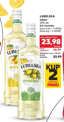 Likier Lubelska promocja w Kaufland