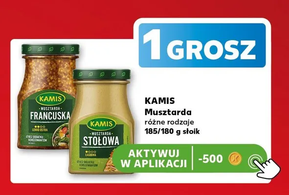 Musztarda francuska Kamis promocja w Kaufland