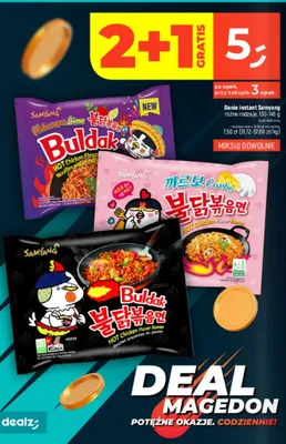 Danie instant różne rodzaje promocja w Dealz