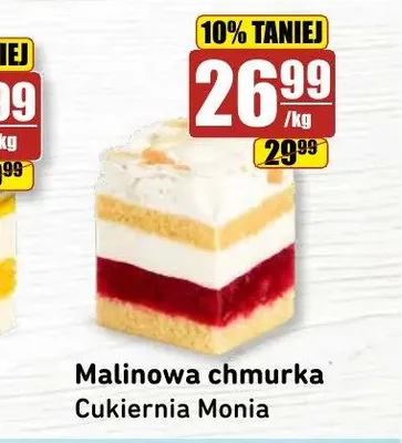 Malinowa chmurka Cukiernia Monia promocja w API Market