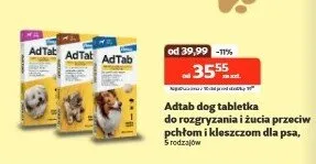 Tabletka do rozgryzania i żucia przeciw pchłom i kleszczom dla psa  - cena od: promocja w KAKADU