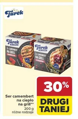 Ser camembert na ciepło na grill Turek Żurawina promocja w Carrefour Market