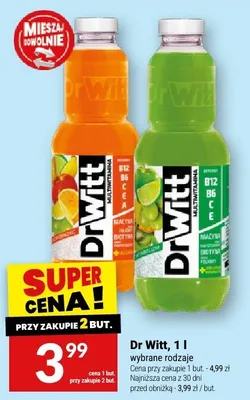 Napój Dr Witt promocja w Twój Market