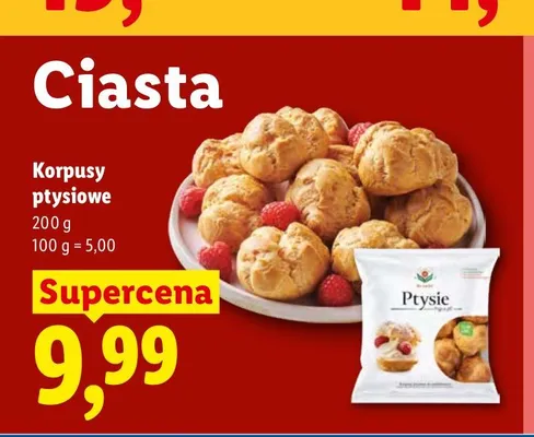 Korpusy ptysiowe promocja w Lidl