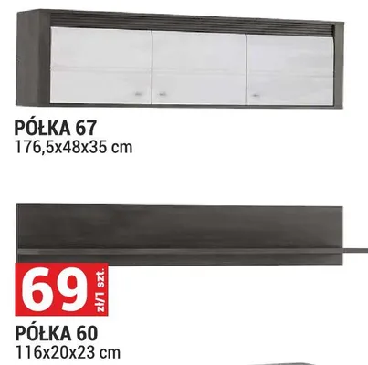 Półka 60 promocja w Merkury Market