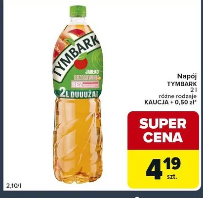 Napój Tymbark 2 l promocja w Globi